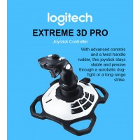 Logitech Extreme 3D Pro Gaming Game Joystick Controller